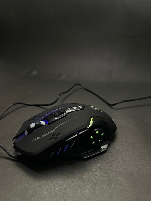 Gaming Glowing Mouse Backlit E-sports Colorful Led Light Mouse For Laptop Pc Computer Gamer