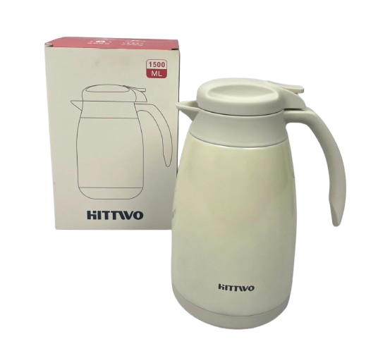Hittivo 1500ml Premium Thermos – Dual-coated Insulated Flask – 24 Hours Hot And Cool Thermos – Dual-coated Insulated Flask – 24 Hours Hot And Cool Thermos