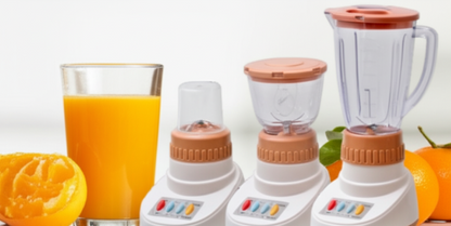 12v Portable Juicer Blender 3-in-1 – Rechargeable Travel Blender, Mini Food Processor & Grinder
