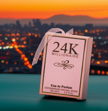 24k Millionaire Perfume For Women – Premium Long Lasting Eau De Parfum, Luxury Fragrance With Rich Floral & Fruity Notes, Elegant Scent That Lasts Up To 5 Hours (100ml)