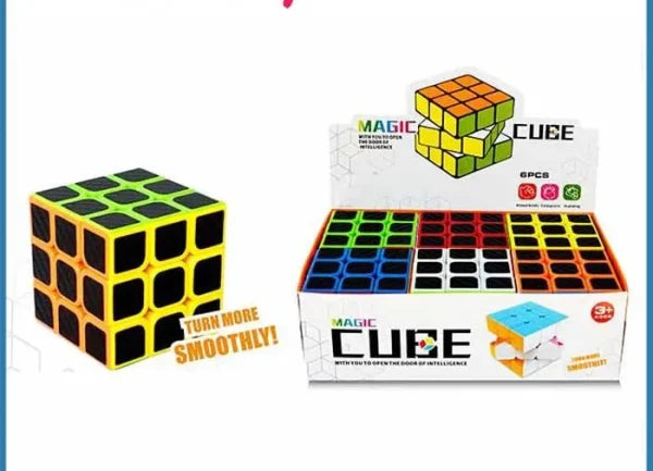 Colorful 3d Magic Cube Puzzle Toy For Kids – Brain-boosting Educational Plastic Learning Toy For Early Stem Development,