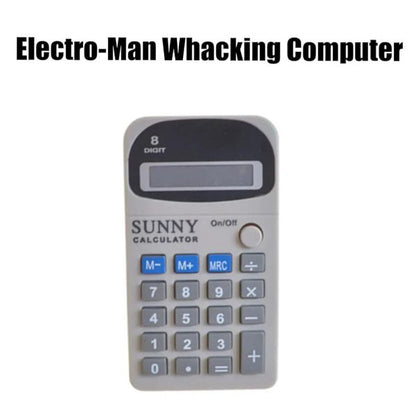 Electric Shocking Fake Calculator – Funny Prank Toy Gadget For Adults & Teens, Ideal For Holidays, Halloween, Birthdays, And Party Tricks