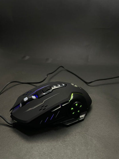Gaming Glowing Mouse Backlit E-sports Colorful Led Light Mouse For Laptop Pc Computer Gamer