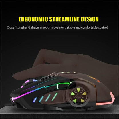 Gaming Glowing Mouse Backlit E-sports Colorful Led Light Mouse For Laptop Pc Computer Gamer