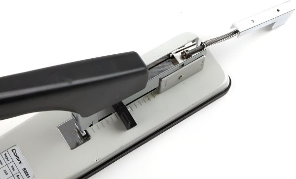 Heavy Duty Stapler Machine – Staples 100, 150 & 200 Sheets, Metal Body, Ergonomic Handle, Adjustable Paper Guide, Anti-jam Mechanism