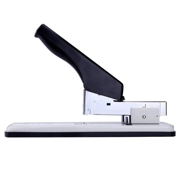 Heavy Duty Stapler Machine – Staples 100, 150 & 200 Sheets, Metal Body, Ergonomic Handle, Adjustable Paper Guide, Anti-jam Mechanism