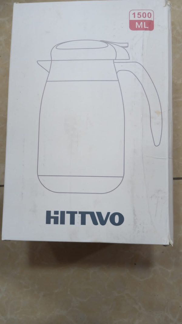 Hittivo 1500ml Premium Thermos – Dual-coated Insulated Flask – 24 Hours Hot And Cool Thermos – Dual-coated Insulated Flask – 24 Hours Hot And Cool Thermos