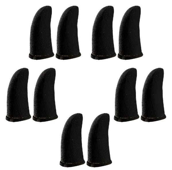 Premium Gaming Finger Sleeves Bundle – Breathable, Anti-sweat, Touch Screen-friendly Thumb Gloves For Pubg & Mobile Gaming