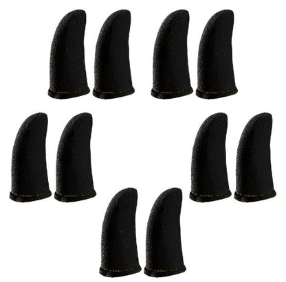 Premium Gaming Finger Sleeves Bundle – Breathable, Anti-sweat, Touch Screen-friendly Thumb Gloves For Pubg & Mobile Gaming