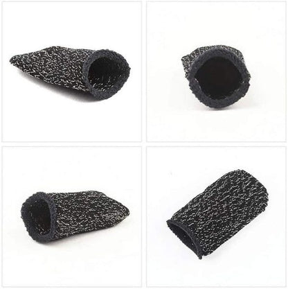 Premium Gaming Finger Sleeves Bundle – Breathable, Anti-sweat, Touch Screen-friendly Thumb Gloves For Pubg & Mobile Gaming