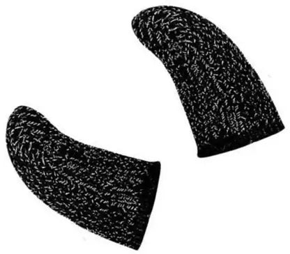 Premium Gaming Finger Sleeves Bundle – Breathable, Anti-sweat, Touch Screen-friendly Thumb Gloves For Pubg & Mobile Gaming