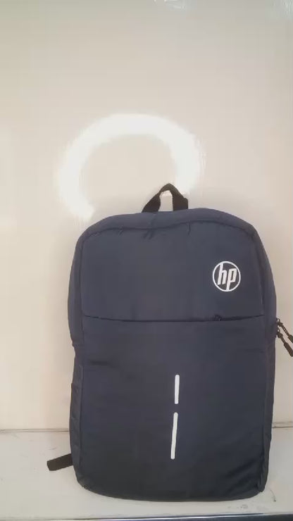 Laptop Bag Hp & Dell Logo Value Backpack Stylish Sport Bag For Laptops, Premium Quality And Long-lasting Durability
