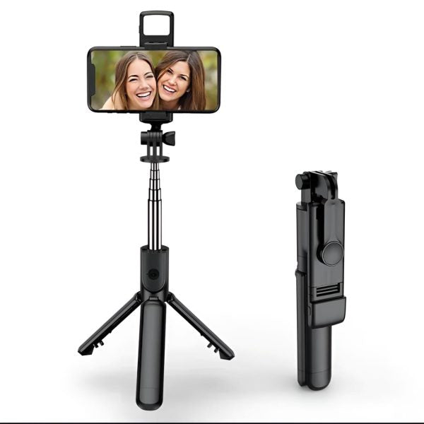 Control Tripod Selfie Stick New Model With Wireless Remote Shutter Compatible With All Cell Phones – Selfie Stick With Light