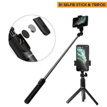Control Tripod Selfie Stick New Model With Wireless Remote Shutter Compatible With All Cell Phones – Selfie Stick With Light