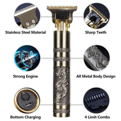 T9 Trimmer  Body | Electric Shaver Man Cordless Hair Beard Trimmer For Men Haircut Shaving Machine Tools Barber Accessories | Hair Trimme